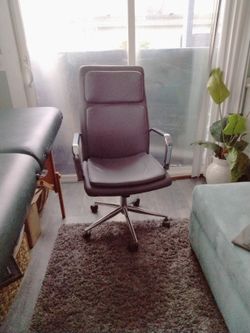 Soft Leather Feel Office Chair Simpli Home