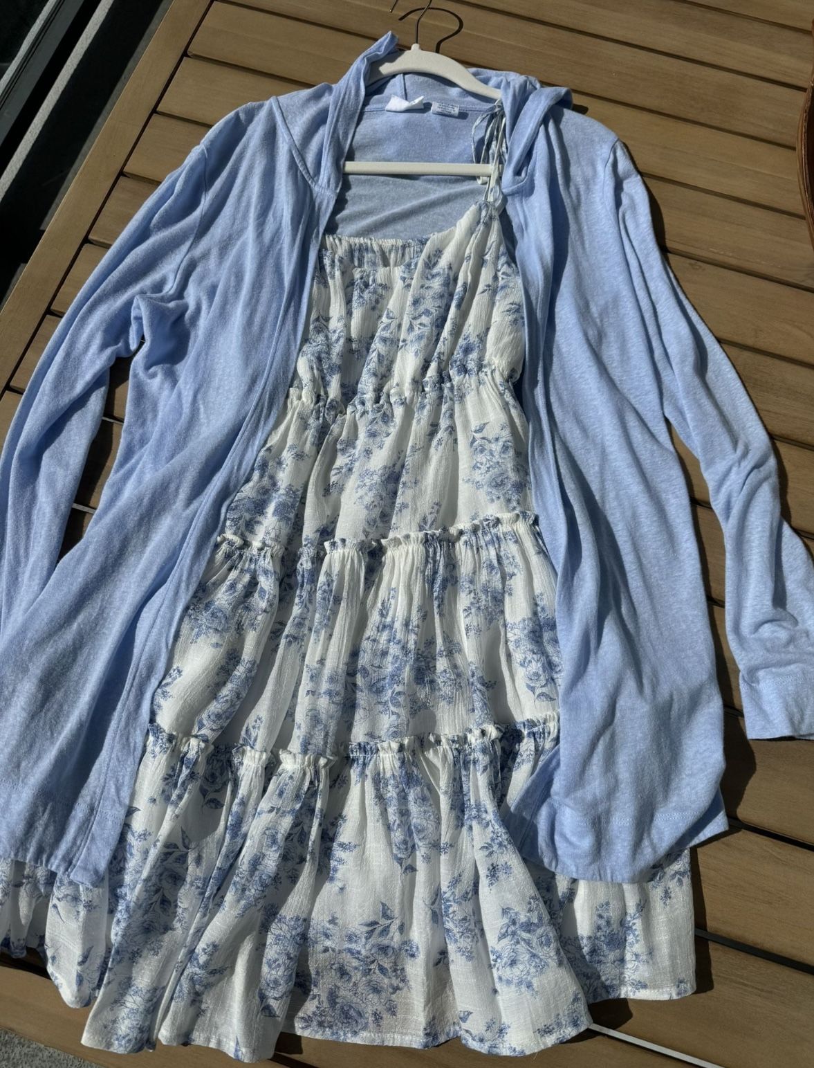 2 Items ( Gorgeous Dress+ Cardigan)