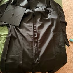Black gown for graduation