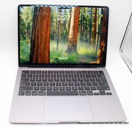 Apple MacBook Air 13.6" Laptop Apple M2 8GB 256GB SSD Gray CYCLE: 7 HEALTH: 100