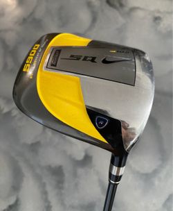 The golf club is a Nike SasQuatch SUMO2 5900 driver with a 10.5-degree loft.