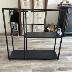 3 Tiers Storage Shelf Extra Long Entryway Table