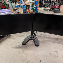 Dual 24 Inch Sceptre Monitors 75hz 1080p 