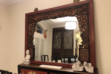 Antique Chinese Mirror (Espejo Chino antiguo)