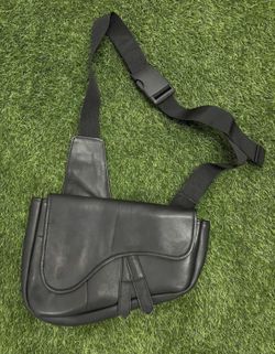 Concealed Carry Leather Saddle Bag