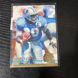 NFL CARD BARRY SANDERE