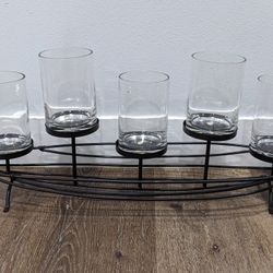 Beautiful Candle & Basket Holder