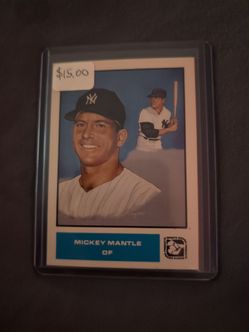 1984 Mickey Mantle baseball card