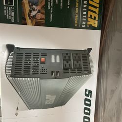 JUPITER 5,000 Watt Continuous/10,000 Watt Peak Modified Sine Wave Power Inverter