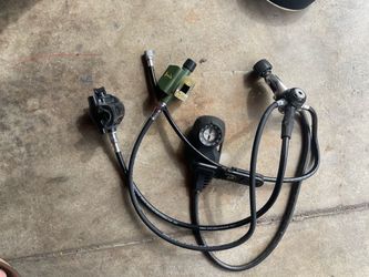 Scuba Diving Gear – Aqua Lung Titan Regulator, Sherwood BCD & Weight Belt