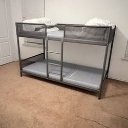 IKEA style bunk beds.
