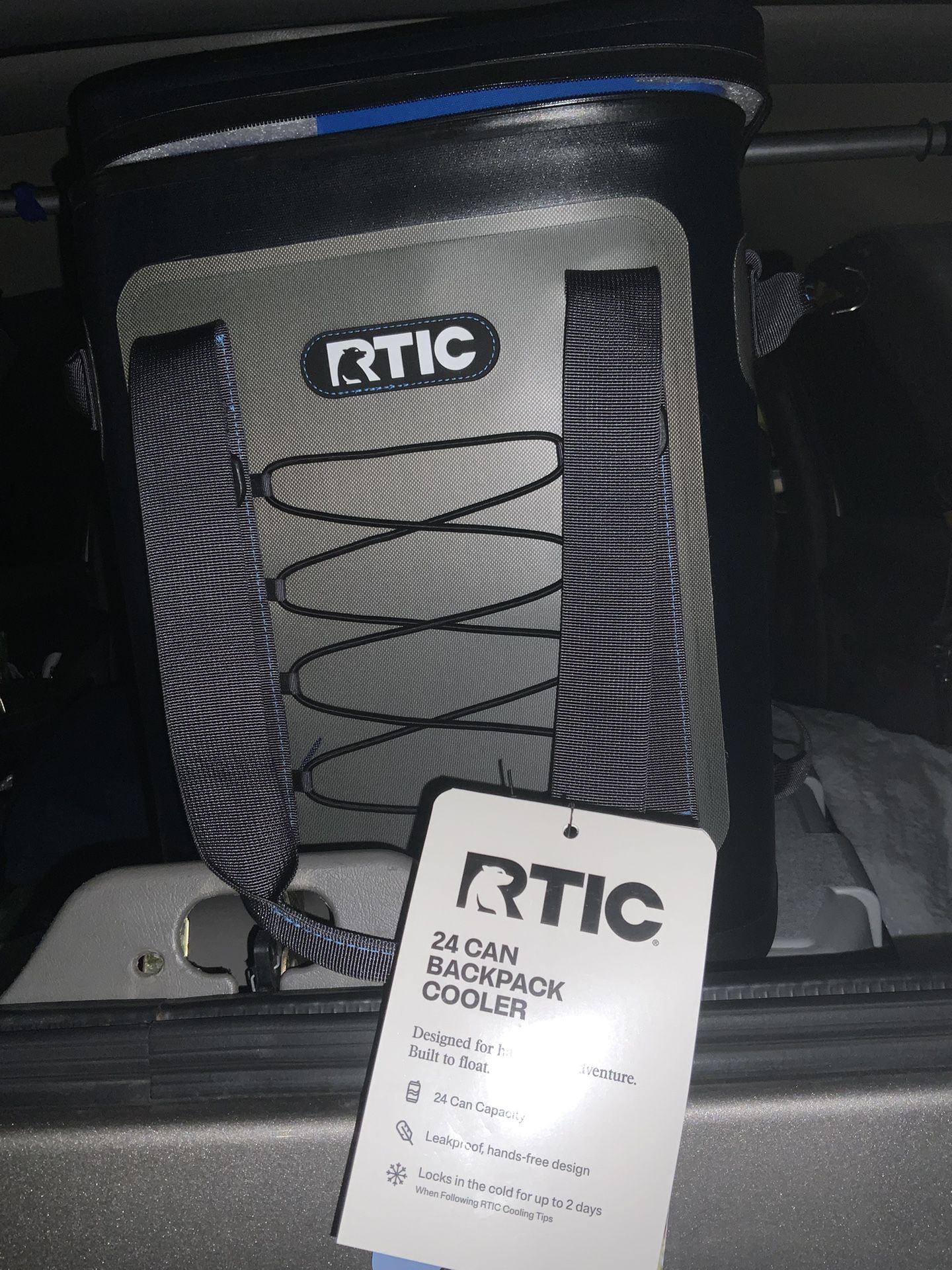 Rtic 24 Can Backpack Cooler…. New