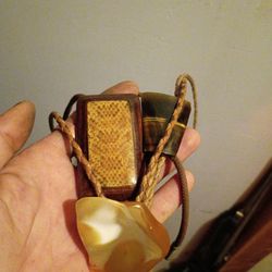 3 old nice bolo ties 