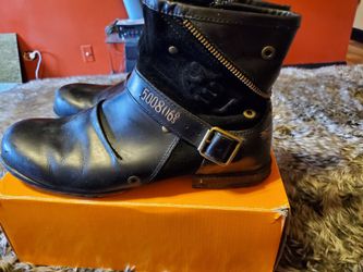 Motorcycle Boots Otto Zone Black 12