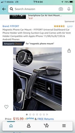 Magnetic phone holder，brand new