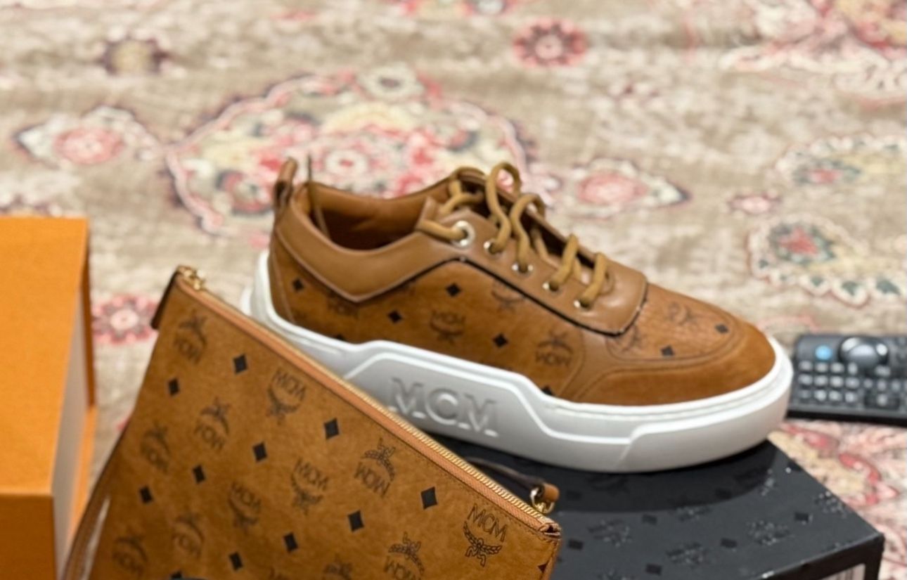 Brown MCM Sneakers