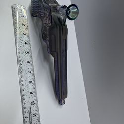 Glass art tobacco pipe