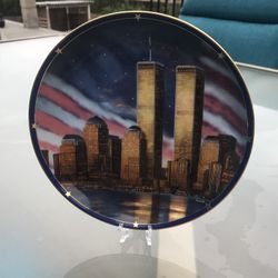 Twin Towers Plate