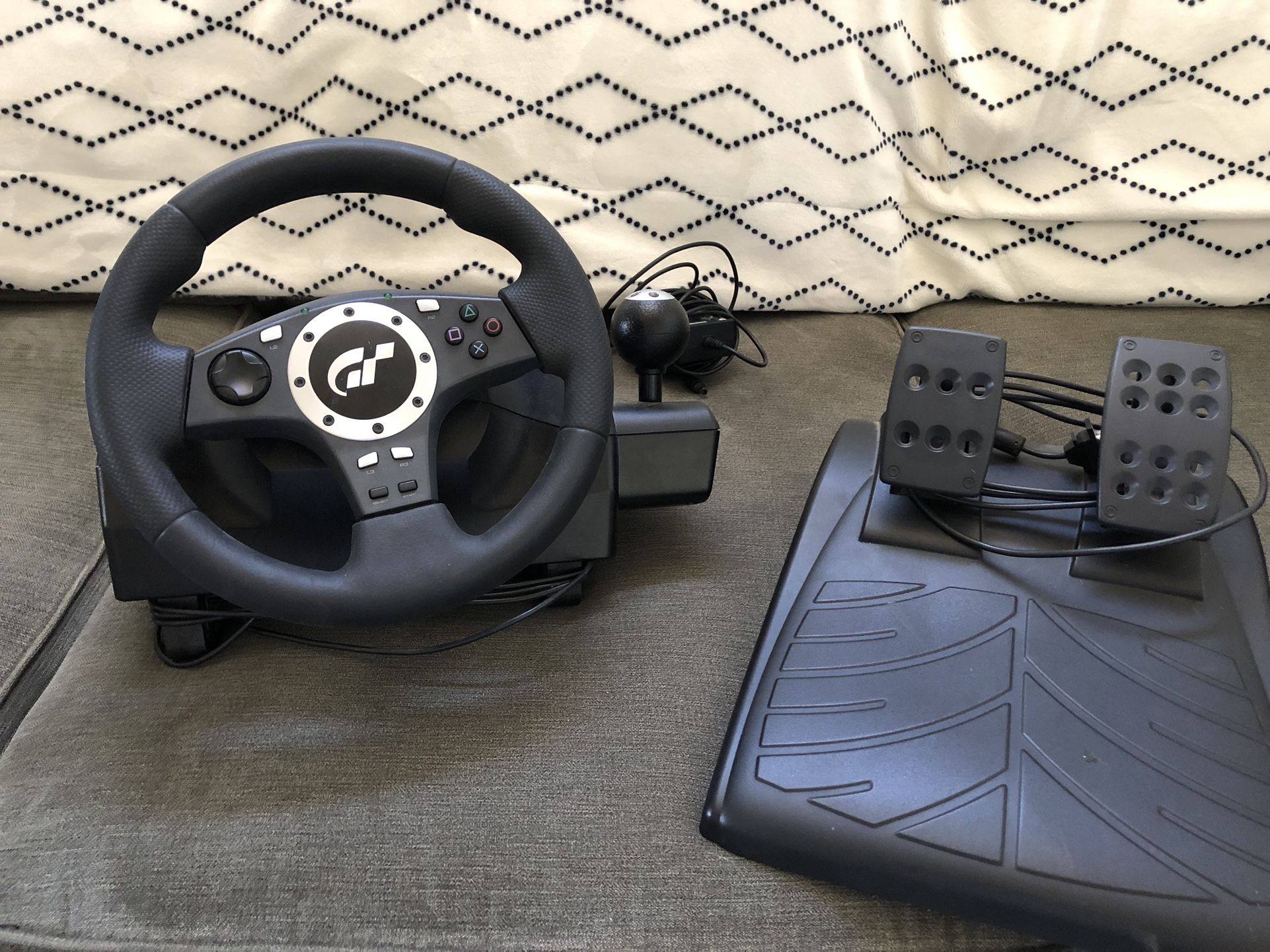 PC & PlayStation Sim Racing Steering Wheel