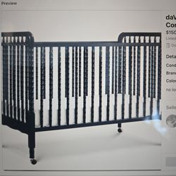Davinci jenny convertible crib + dresser