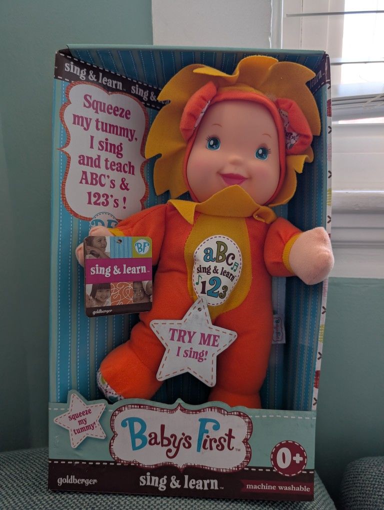 Baby's First Song & Learn Plush Doll