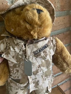 New with tags, Vanguard Marine Teddy bear