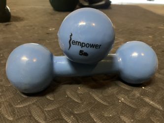 Coated dumbells