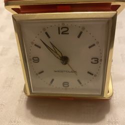 Vintage Westclox Travel Alarm Clock