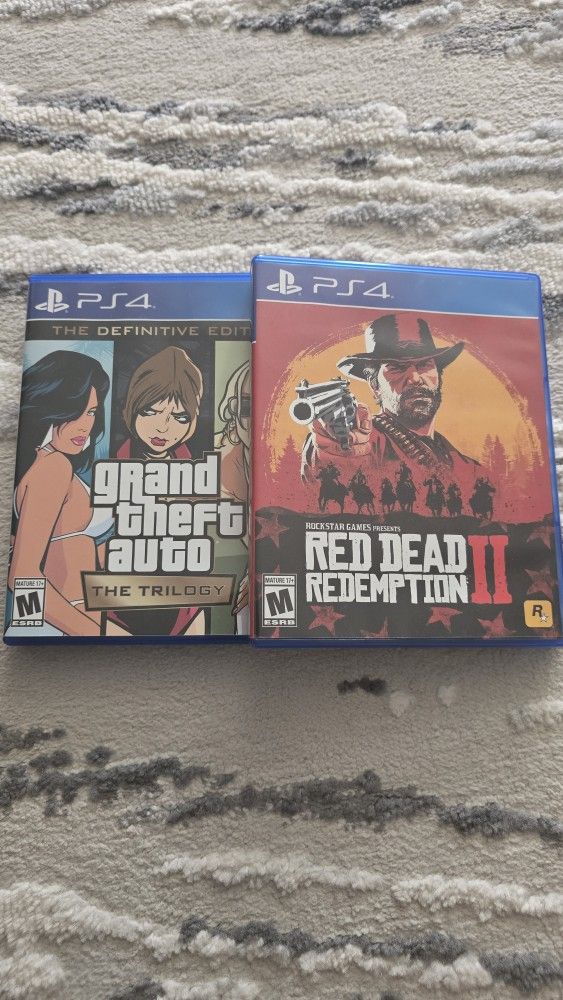 GTA TRIOLOGY + RED DEAD REDEMPTION 2