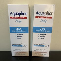 2pack Aquaphor 3 In 1 Cream - New