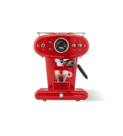 Limited Edition illy X1 Anniversary Machine Iperespresso Exp Maker-RED -Made of Stainless Steel