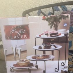 4- Tier  Buffet Server