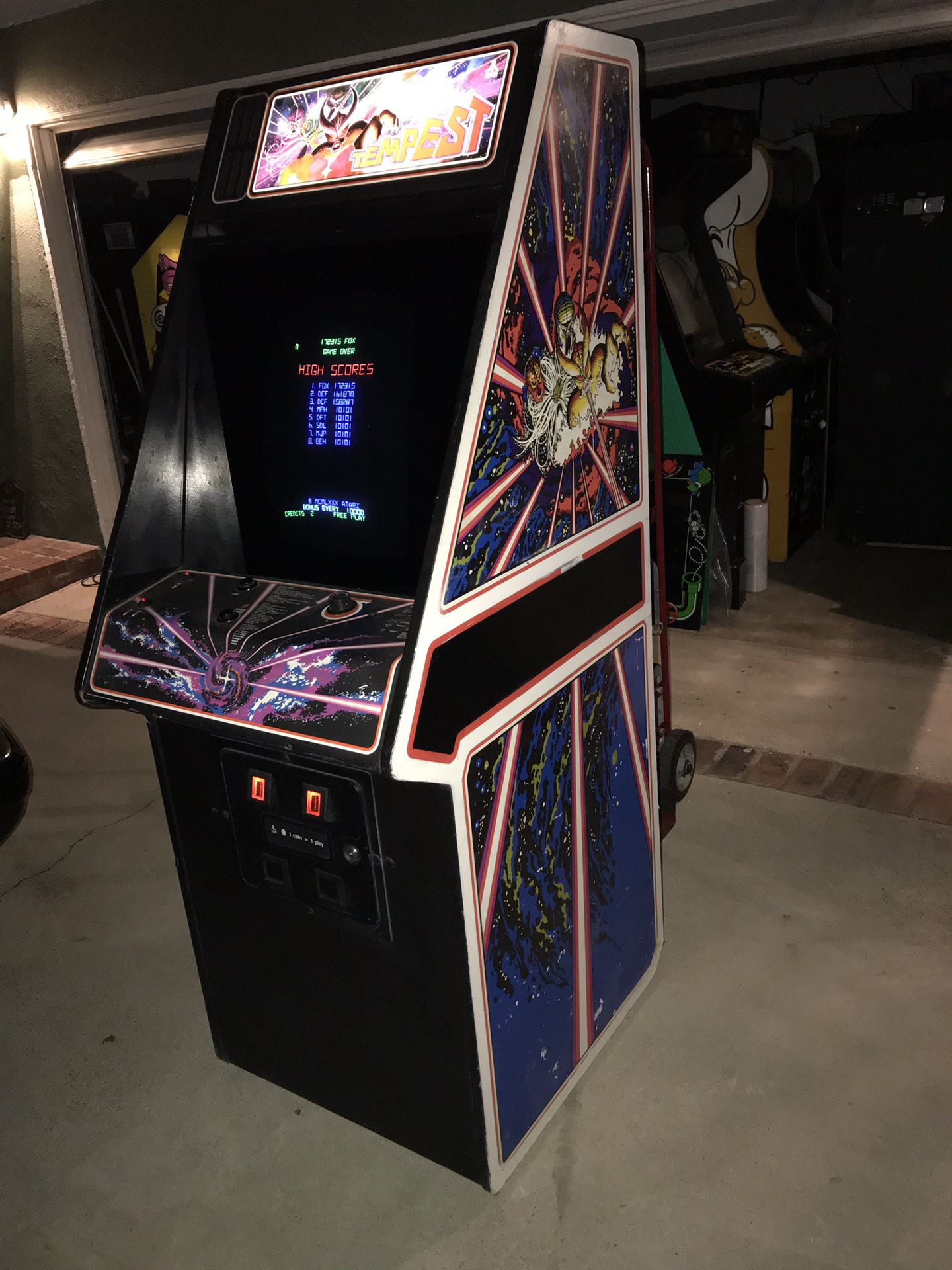 Atari Tempest Arcade game