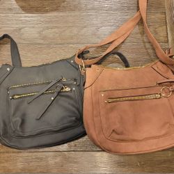 2 Purses Black & Brown
