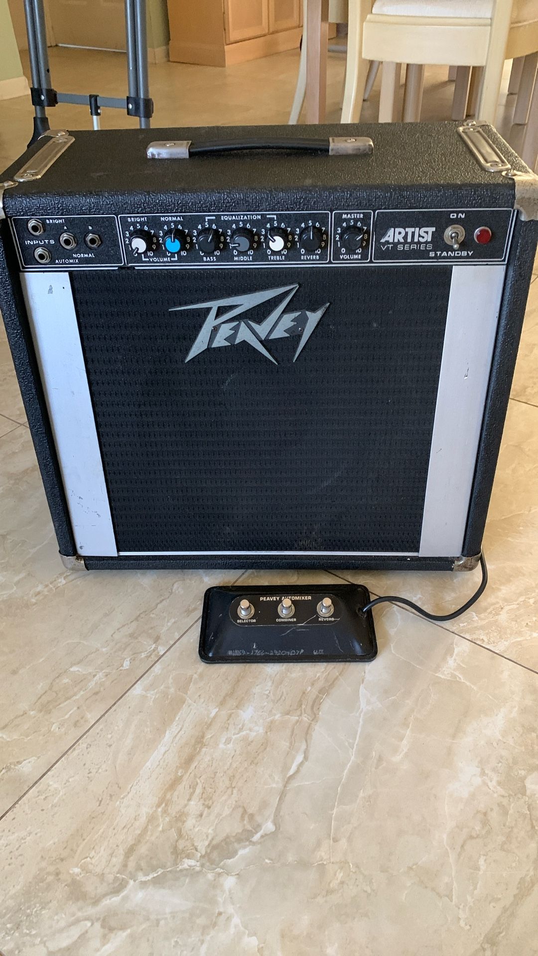 Vintage Peavey Artist Vt Amp