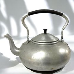 Vintage Knobler Aluminum Kettle British Colony Hong Kong Teapot 