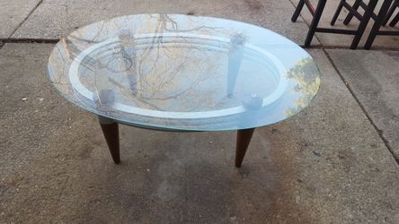 GLASS COFFEE AND END TABLE NEED GONE $60 OBO