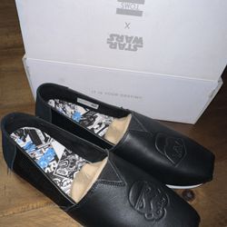 Star Wars x Toms Women’s Slip On Shoes Size 9