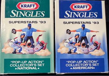 1993 superstars Kraft singles baseball