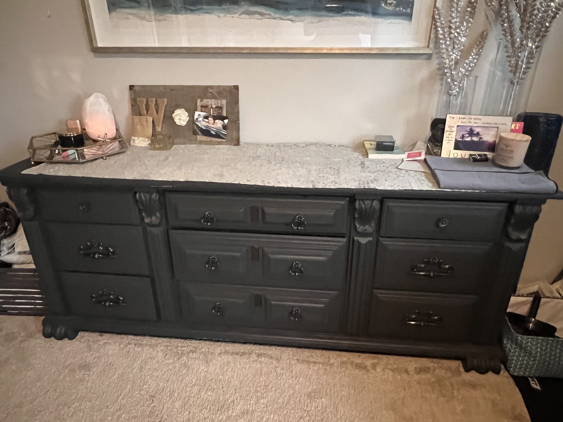 Dresser and 2 Nightstands
