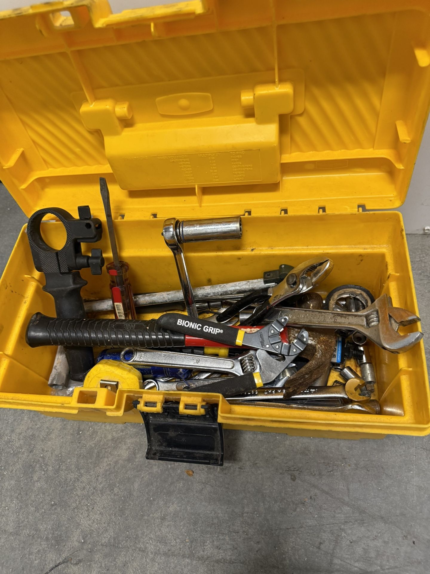 Tool Box With Tools