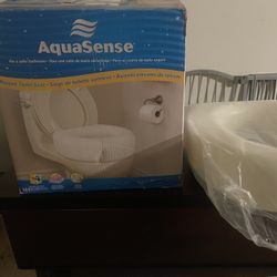 Aqua Sense Raised Toilet Seat 