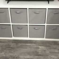 WHITE DRESSER / BOOKSHELF/ROOM DIVIDER