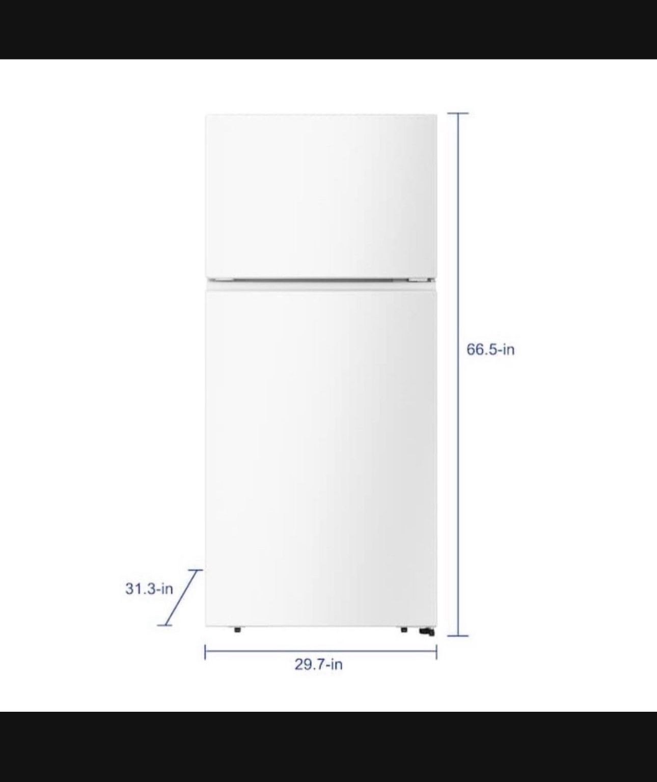 18-cu ft Top-Freezer Refrigerator