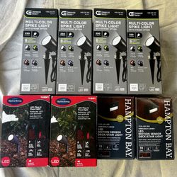 Outdoor flood:Deck Lights 