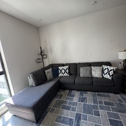 109" 2 Piece L-Shaped Sectional with Left Arm Facing Corner Chaise