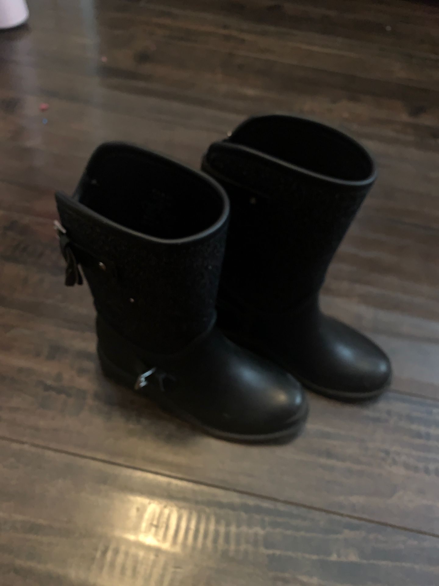 Zara girls rain boots