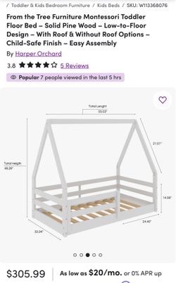 Toddler bed