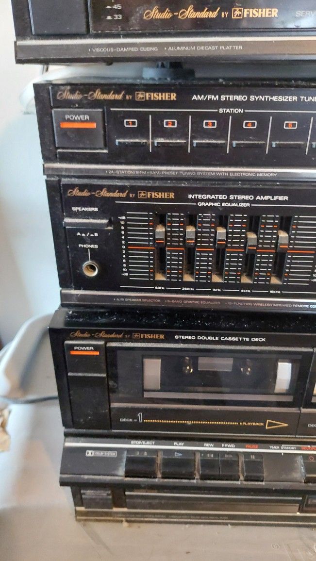 Stereo Components Minus Speaker