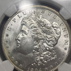 1904-O Morgan Silver Dollar NGC MS64 – Certified Silver Coin
